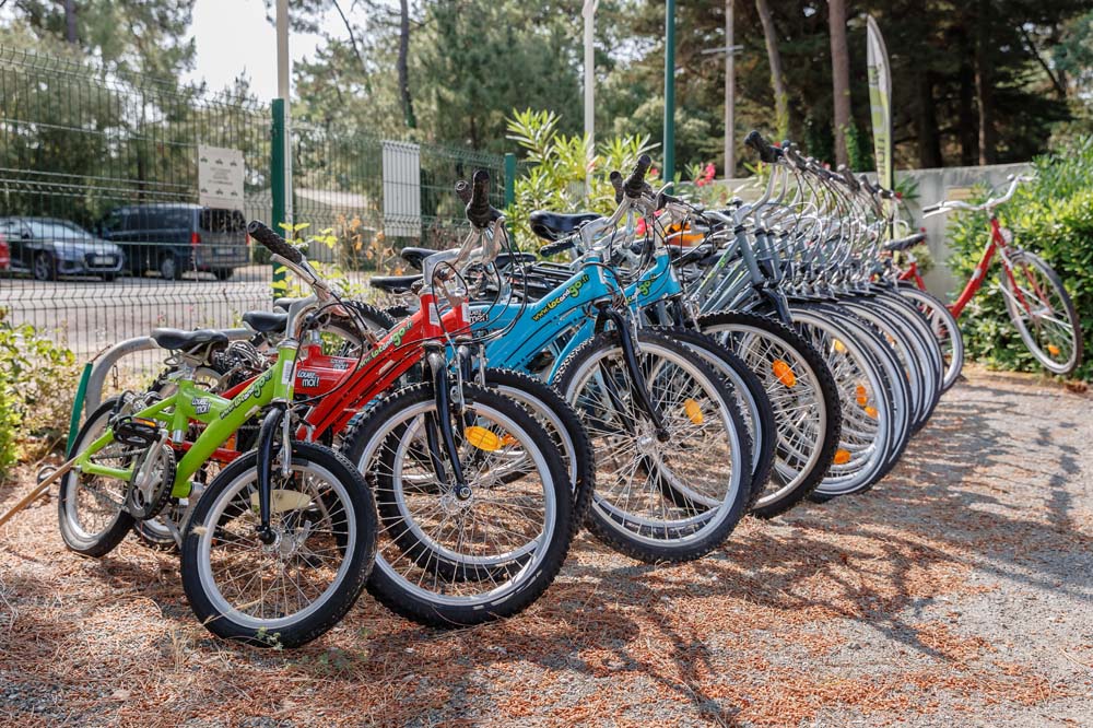 location de vélo au camping aux Sables d'Olonne